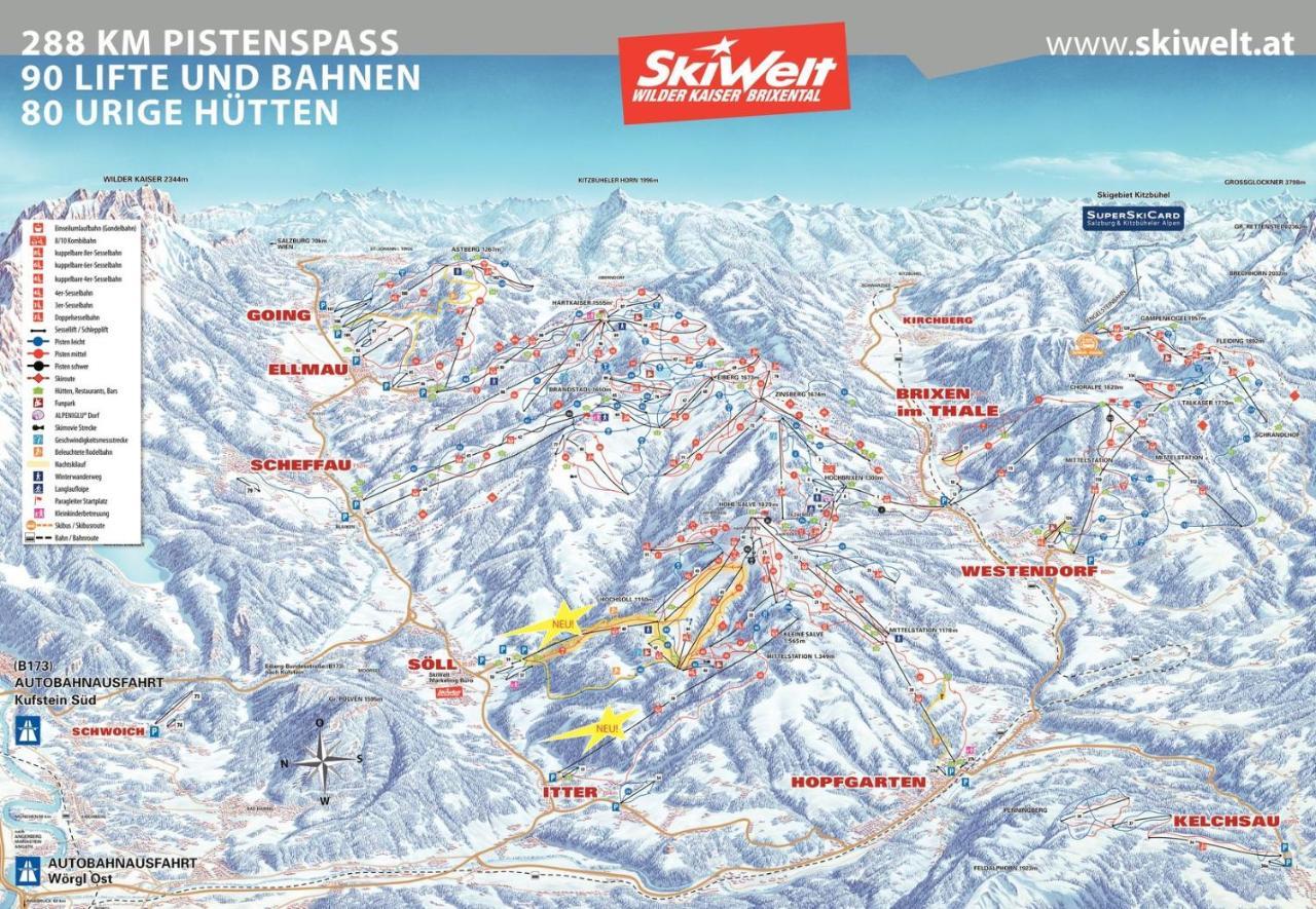 키얼시비클 Ambiento Tirol 아파트 외부 사진